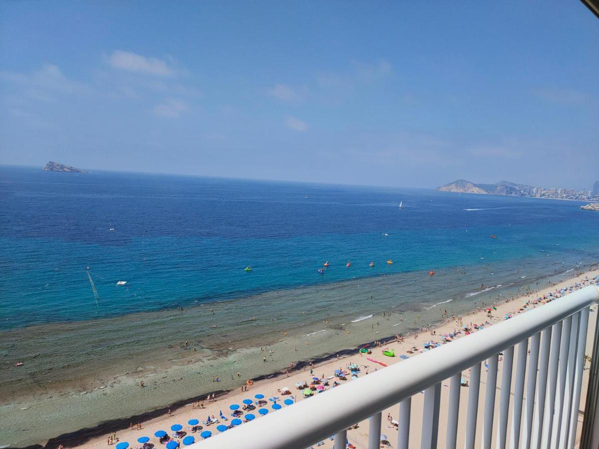 Apartamento Veracruz - Primera Linea De Playa Benidorm Dış mekan fotoğraf