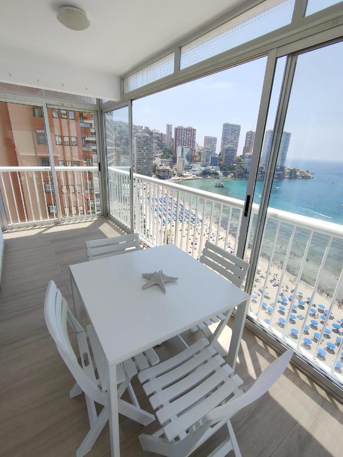 Apartamento Veracruz - Primera Linea De Playa Benidorm Dış mekan fotoğraf