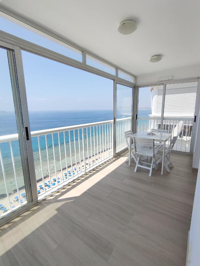 Apartamento Veracruz - Primera Linea De Playa Benidorm Dış mekan fotoğraf